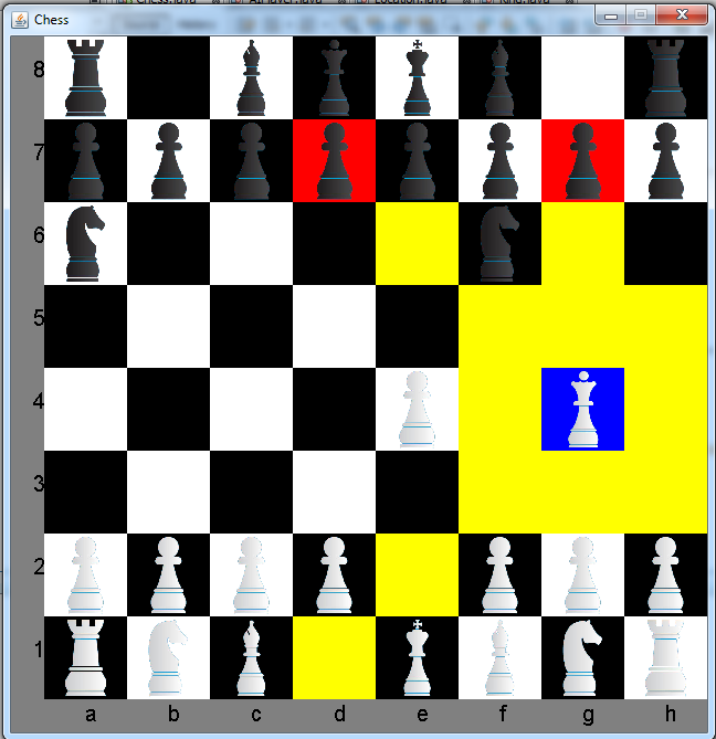 Github - jaeheonshim/chessboard: a java library for working with a chess game and performing chess move validation