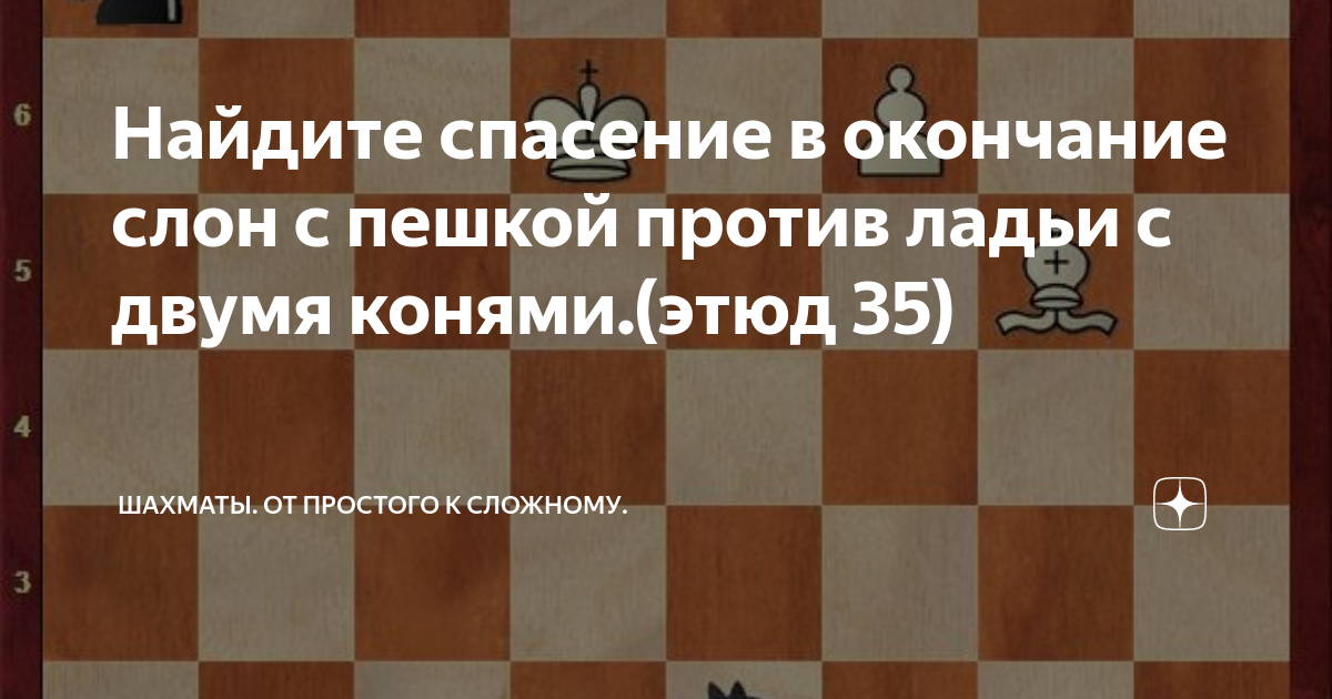 Слон против слона с пешкой в одноцвете - принципы игры